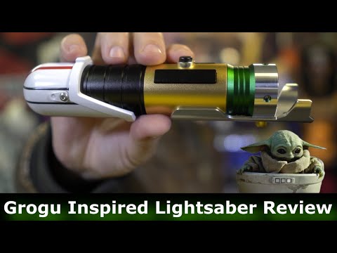 Star Wars: Grogu Inspired Lightsaber Review ( ArtSabers )