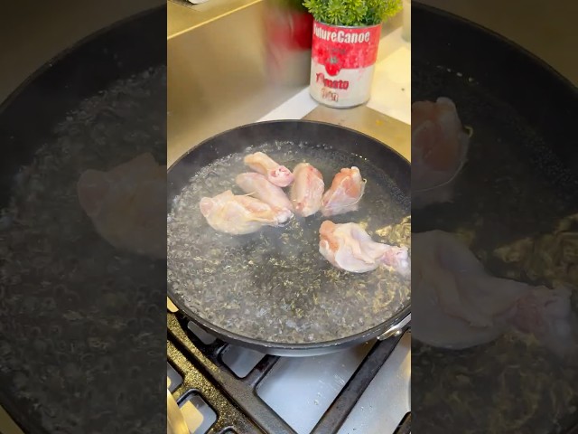 Deep frying in Water? from @SuperRecipess