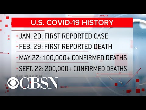 U.S. surpasses 200,000 COVID-19 deaths