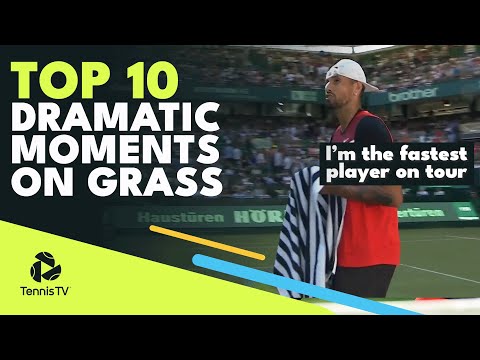 Grass Court Drama: Most Dramatic Tennis Moments From The ATP Grass Season