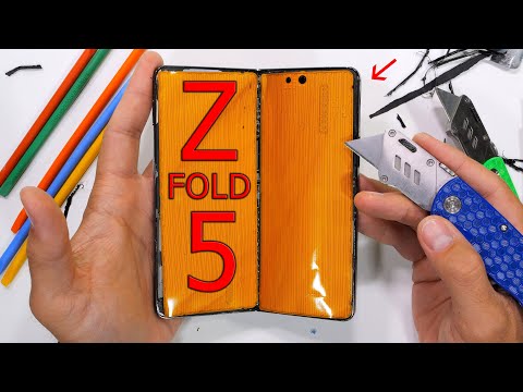 Samsung Z Fold 5  'Shock Dispersion Layer' FINALLY REVEALED!