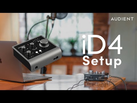 How to set up an Audient iD4 MkII Audio Interface