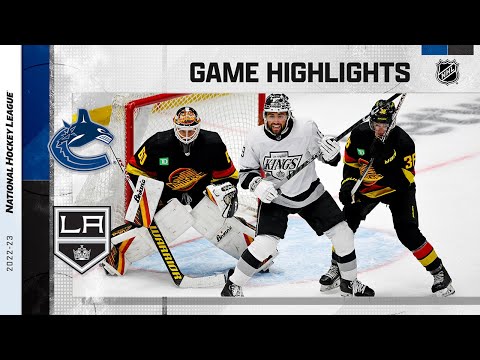 Canucks @ Kings 4/10 | NHL Highlights 2023