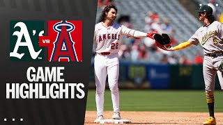 A's vs. Angels Game Highlights (9/7/25) | MLB Highlights