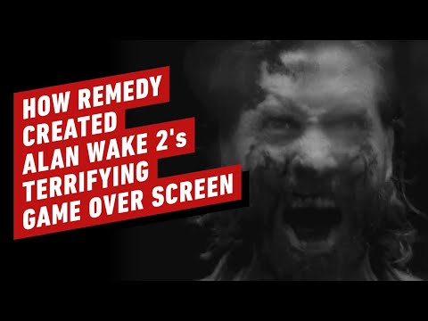 How Remedy Created Alan Wake 2's Horrifying Game Over Screen