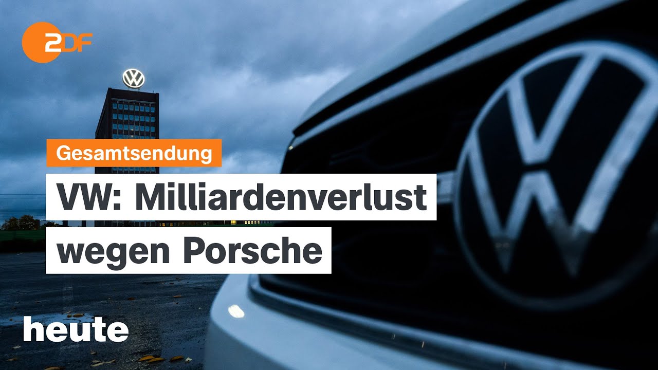 heute 19:00 Uhr vom 30.10.2025 Probleme bei VW, Merz in der Türkei, Wahl in den Niederlanden