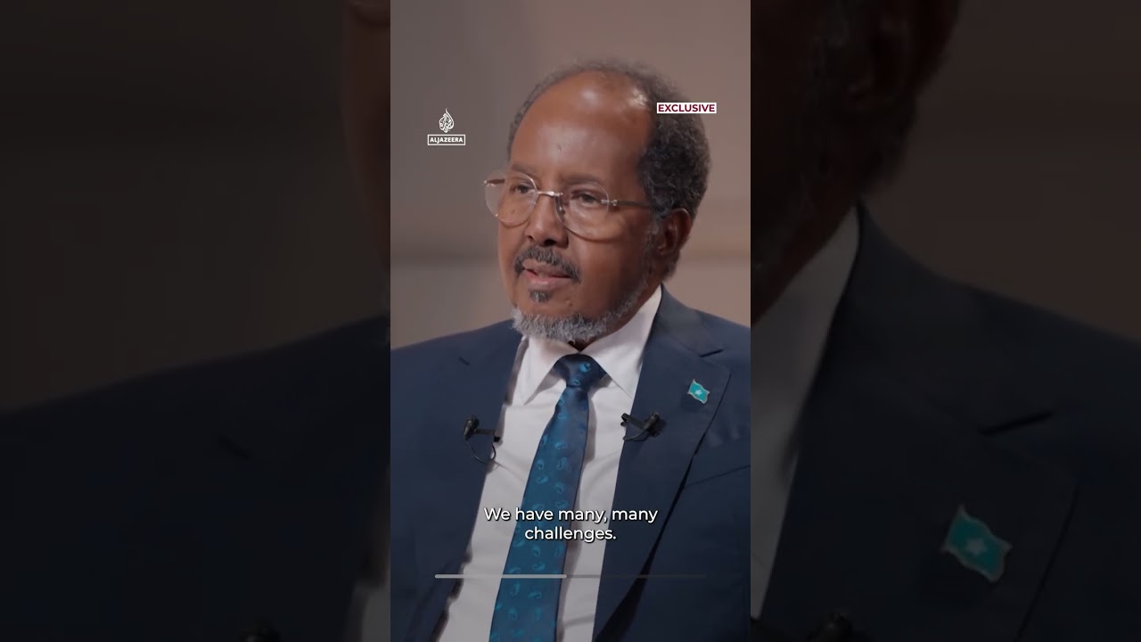 Somalia won’t accept Israeli presence ‘under any circumstances’, says president | AJ #shorts