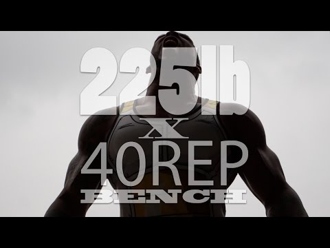 225x40 reps | Epic 500lb Bench Fail
