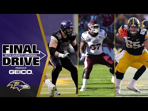 Top O-Line Prospects Discuss Chances of Landing With Ravens | Ravens Final Drive video clip