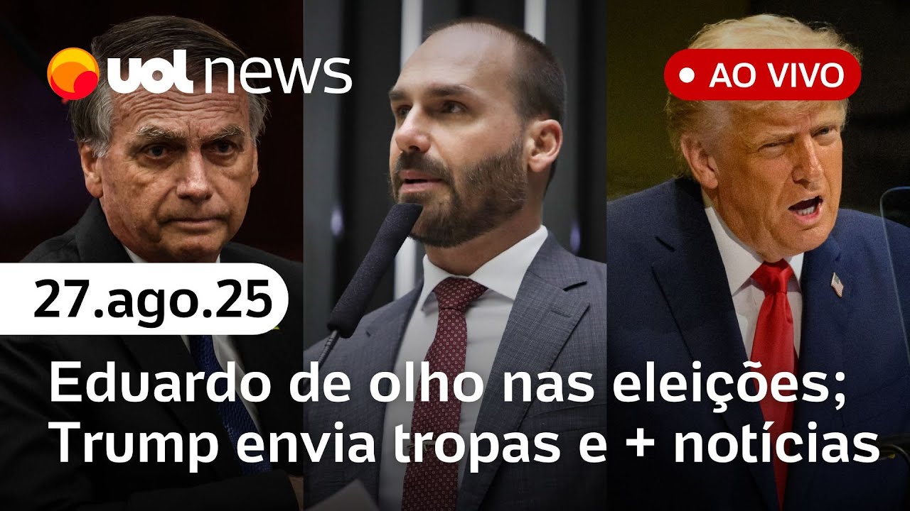 Trump envia tropas; Eduardo Bolsonaro projeta extrema-direita mais ideológica; Rússia nega ataque e+
