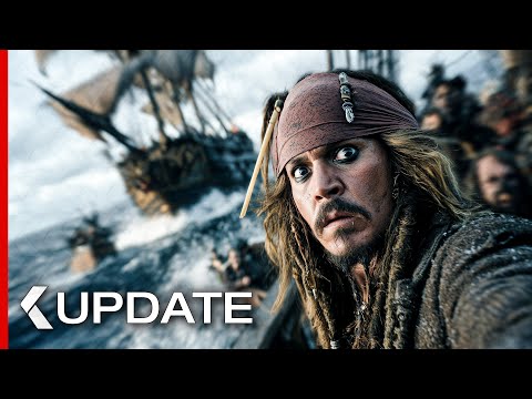 Johnny Depp Sets Sail Again - PIRATES OF THE CARIBBEAN 6 Movie Preview