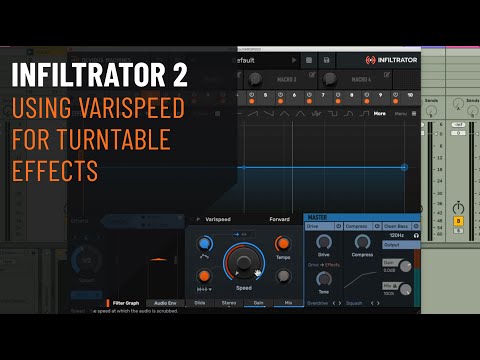 Using Varispeed Module in Infiltrator 2 to create DJ turntable effects