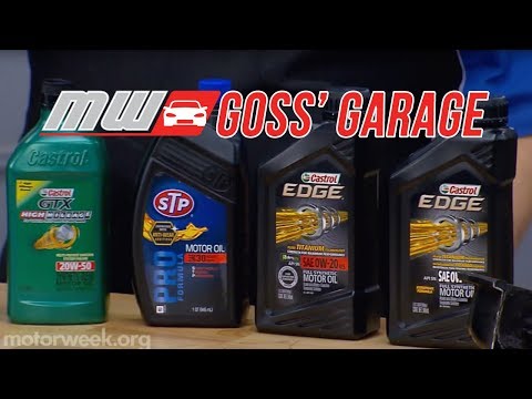 Goss' Garage: Oil Viscosity