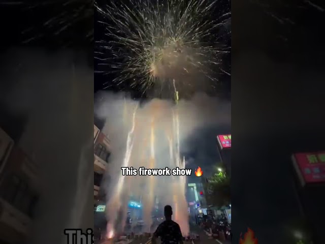 Wow 😯 (via @taiwanfireworks/IG)