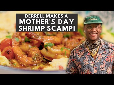 Derrell Makes The Perfect Shrimp Scampi For Mother's Day | Mad Good Food