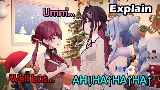 AZKi Appears on PekoMari Stream to Explain Her and Pekora's Sauna Expe