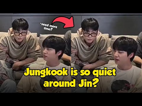 Fans are Highlighting Jungkook's awkward Behavior in Front of Jin, they Really Need time to Adapt?
