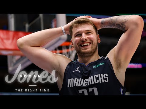 Luka Dončić is going to be trouble for the Warriors in the WCF  | #TheRightTime with Bomani Jones video clip