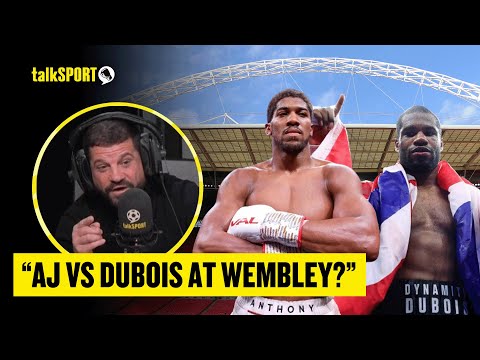 Aj vs dubois at wembley!? 👀 spencer oliver believes this fight would give the fans what they want! 🔥