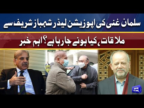 Salman Ghani Ki Shehbaz Sharif Se Mulaqat! | Opposition Kya Plan Kar Rahi Hai?