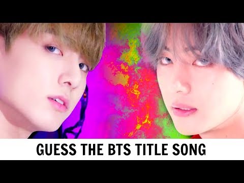 GUESS THE BTS TITLE SONG by it's first 5 seconds