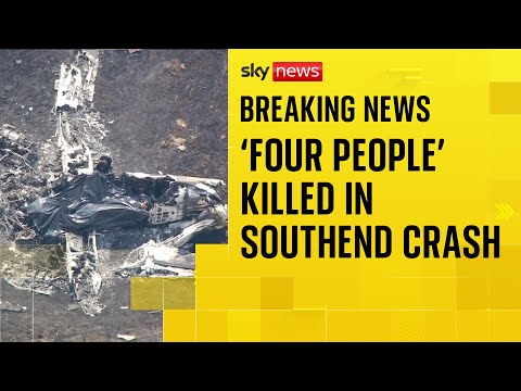 Reports: 'Four people' killed in Southend Airport plane crash