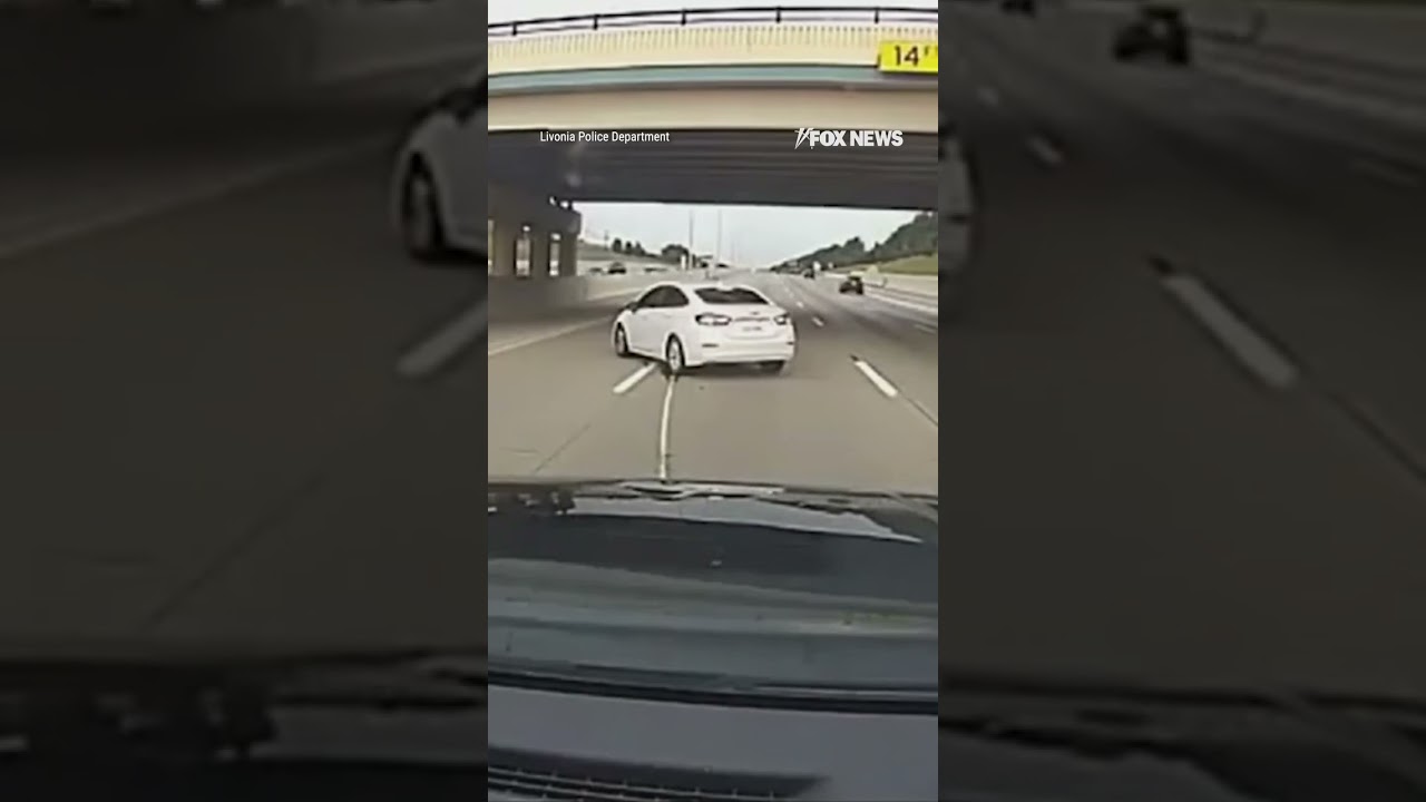 WILD TAKEDOWN: Police stop a stolen vehicle in its tracks #shorts #viral #news #new #usa #us