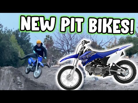WE GOT NEW TTR 110 PIT BIKES!!