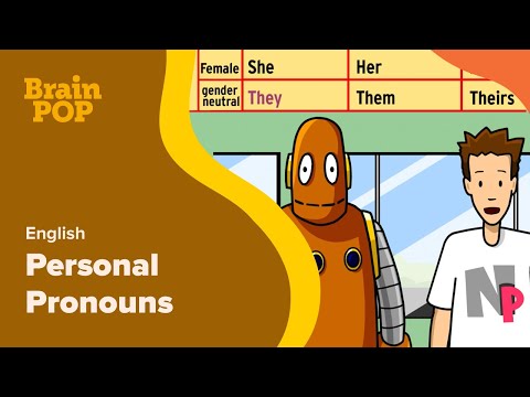 Personal Pronouns: Understanding He, She, They, and Beyond | BrainPOP