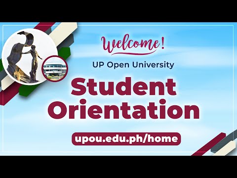 UPOU Student Orientation 2021