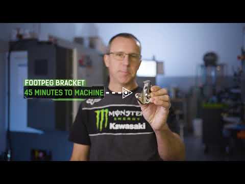 Kawasaki Science Of Supercross - CNC Machining