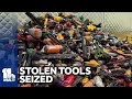 Howard County police recover over 15,000 stolen construction tools