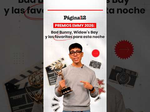🏆 Premios Emmy 2026: Bad Bunny, Widow’s Bay y las favoritas para esta noche
