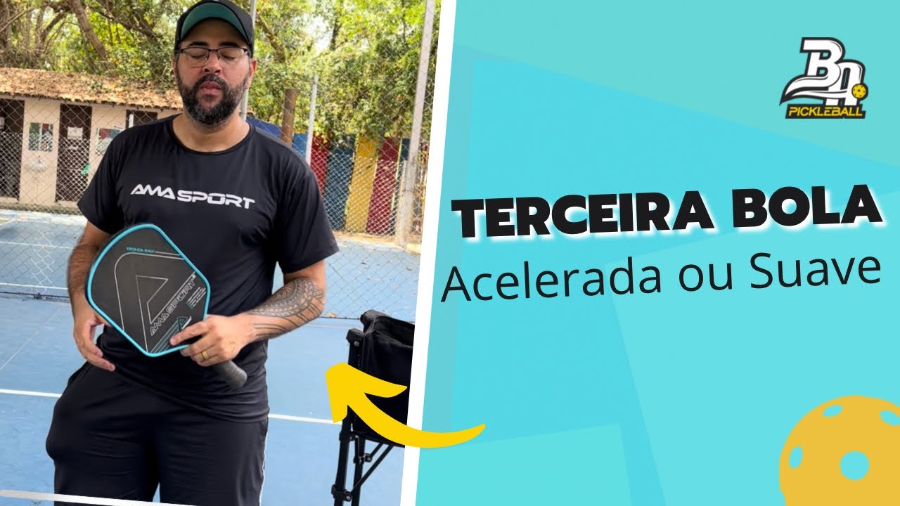 Pickleball Terceira Bola: Acelerada ou Suave? #pickleball #pickleballislife #bapickleball