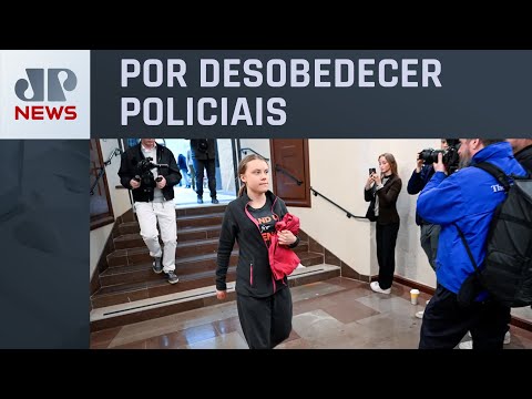 Greta Thunberg é multada por protestos na Suécia