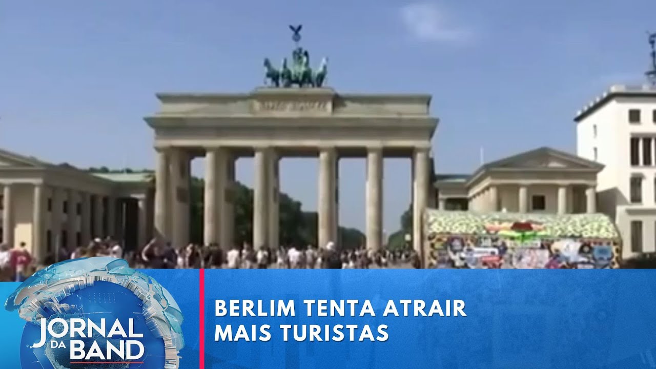 Berlim tenta atrair mais turistas | Jornal da Band