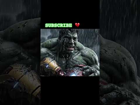 Iron men death #youtubeshorts #viral #avengers #hulk #ironman #trending #aivideo #sadstatus