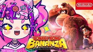 Ironmouse Reacts To Donkey Kong Bananza!