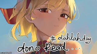 【#dahlahday】time to speeedrun the donations read!! THANK YOU EVERYONE❤