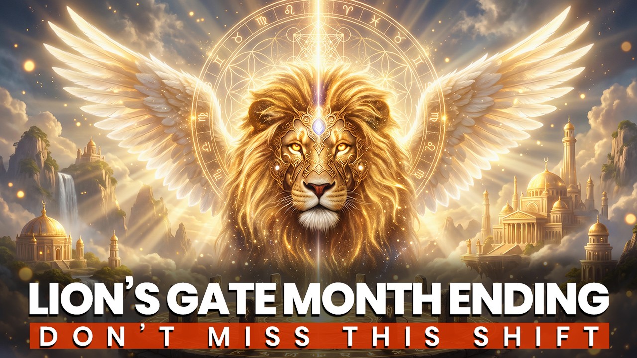 The August LION'S GATE Portal Month is Ending: DO NOT Miss This Final Energy Shift!