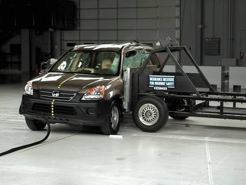 Тест за видео катастрофа Honda CR-V 2004 - 2007