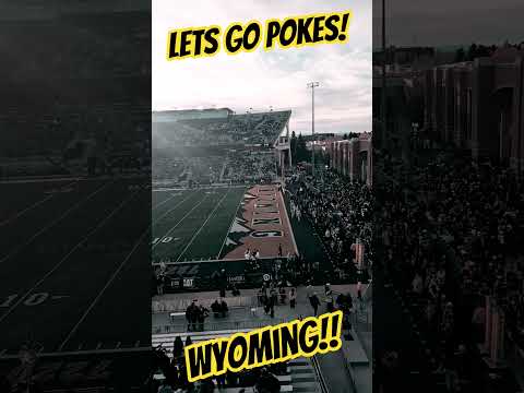 wyoming vs colorado lets get it #college #footballshorts #wyoming
