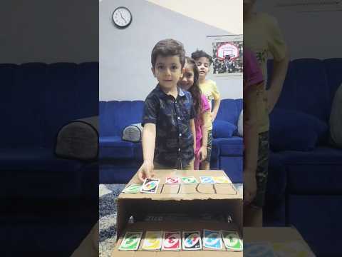 مقطع قصير من فيديو الطويل القادم.      #تحديات_الأطفال #كريم_وجاد #شفا #خلودة #شرطة #اونو