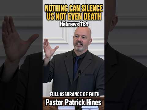 Nothing Can Silence Us Not Even Death | Hebrews 11:4 | Pastor Patrick Hines Sermon #shorts #abel