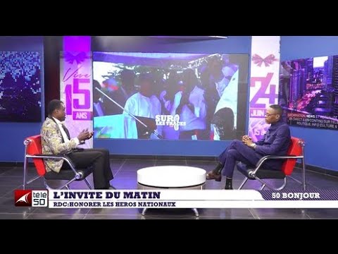 RDC : HONORER LES HEROS NATIONAUX