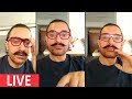 Aamir Khan's FIRST Instagram LIVE Chat With Fans