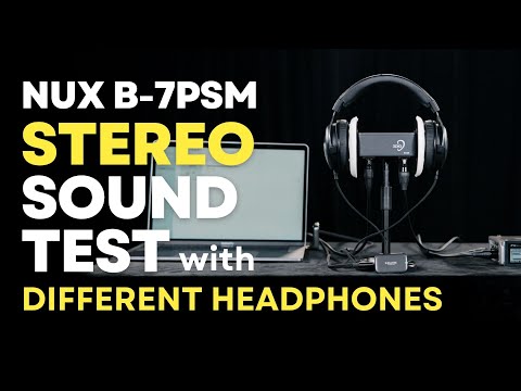 Testing NUX B-7PSM Wireless In-Ear System! | Preamp, Stereo, Distance Tests