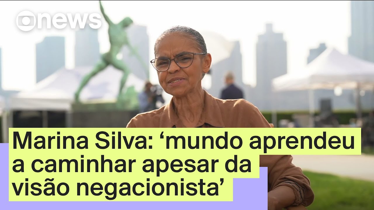 Marina Silva mundo aprendeu a caminhar apesar da visão negacionista