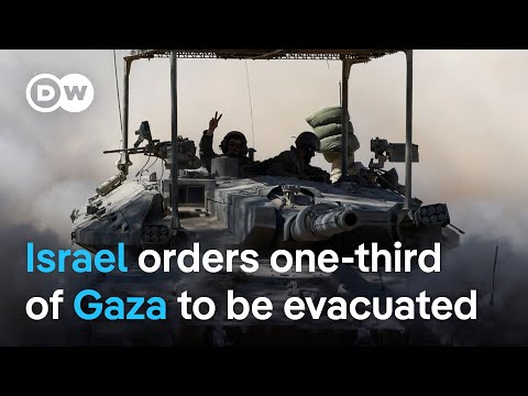 Deadly strikes on southern Gaza after mass evacuation order | DW News