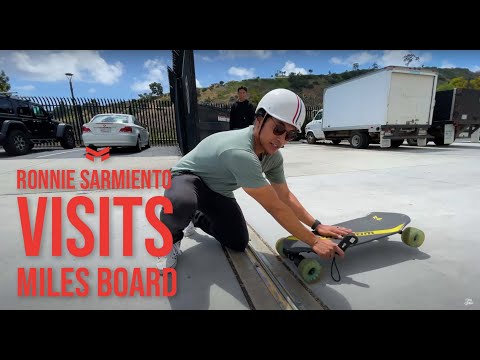 Ronnie Sarmiento Visits The Miles Board HQ